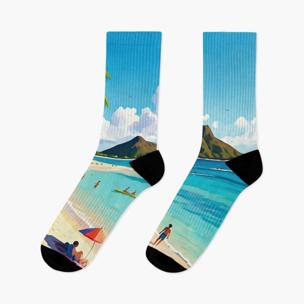 Item preview, Lanikai Beach: Turquoise Waters of Hawaiian Paradise designed and sold by LSVart.