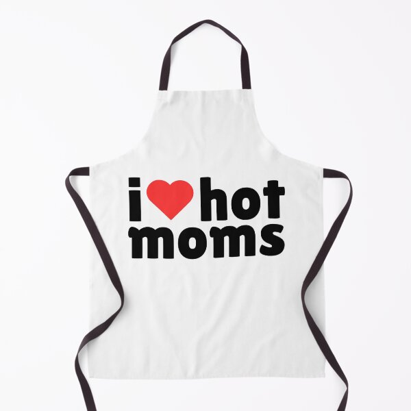 Item preview, I ❤️ Hot Moms – Cheeky and funny statement shirt designed and sold by iTzTreS.