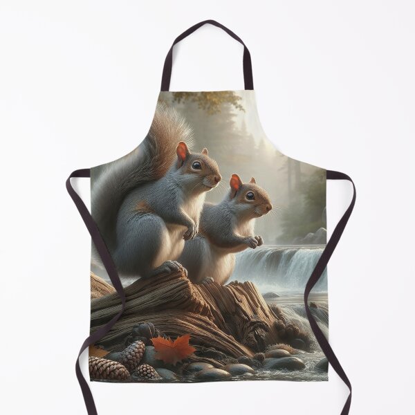 Item preview, Gray Squirrels on the Alert designed and sold by nikkolaus.