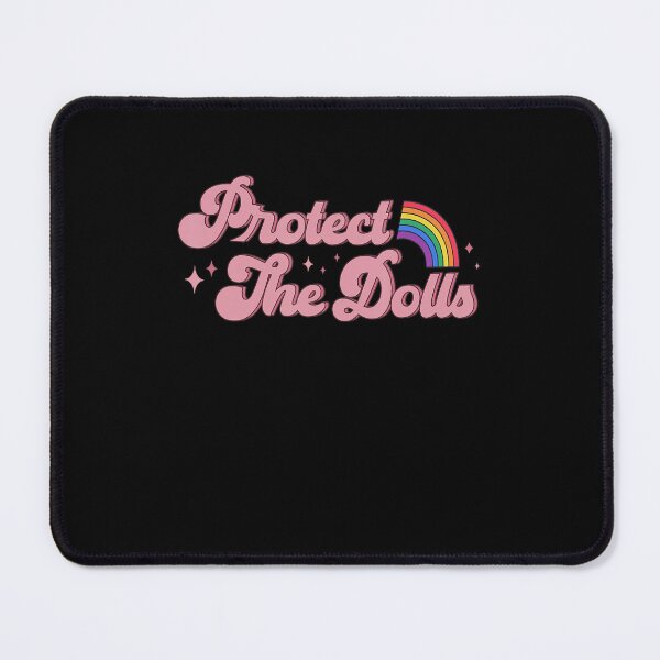 Item preview, Retro Rainbow Funny Protect The Dolls Feminist Human Rights designed and sold by Cute-Collection.