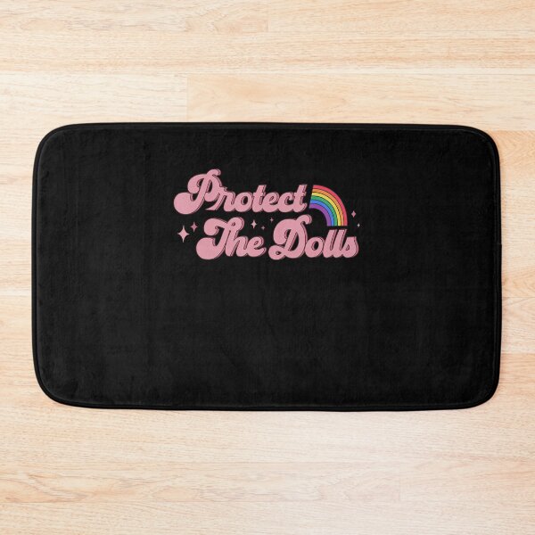 Item preview, Retro Rainbow Funny Protect The Dolls Feminist Human Rights designed and sold by Cute-Collection.