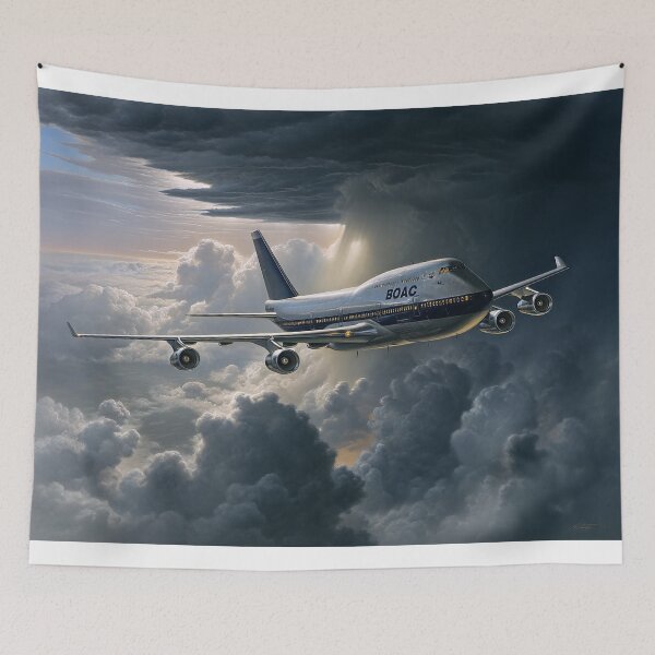 Item preview, BOAC Boeing 747 designed and sold by Skyframe Aviation.