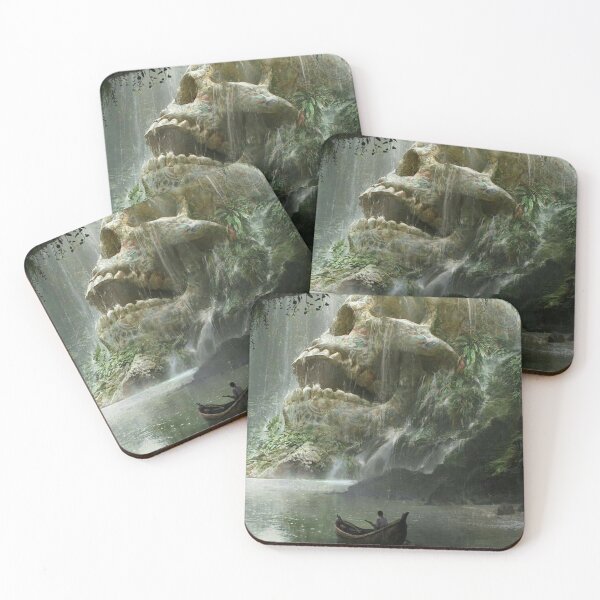 Item preview, The Forgotten Colossus – Skull of the Rainforest designed and sold by Grind107.