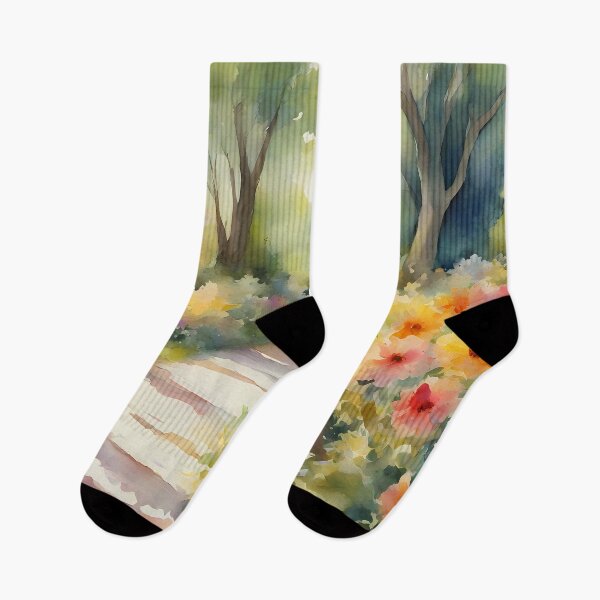 Item preview, Harmonious Flower Pathway designed and sold by CalmnessbyChoice.