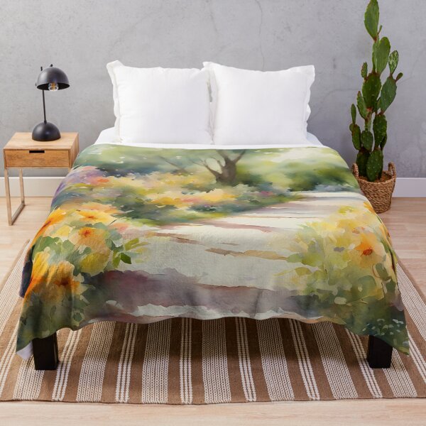 Item preview, Harmonious Flower Pathway designed and sold by BookCovered.