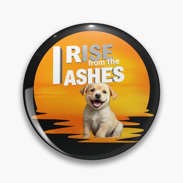 Item preview, I RISE FROM THE ASHES - Empowering T-Shirt Design designed and sold by Mikel-empire.