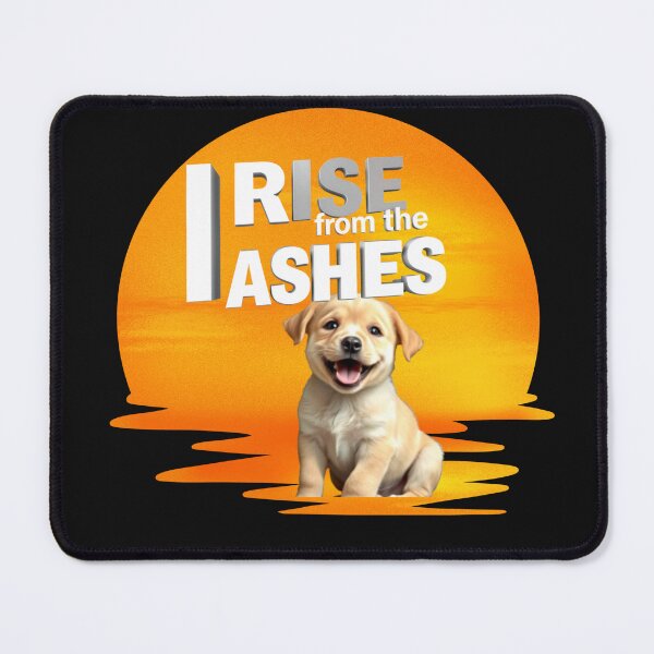 Item preview, I RISE FROM THE ASHES - Empowering T-Shirt Design designed and sold by Mikel-empire.