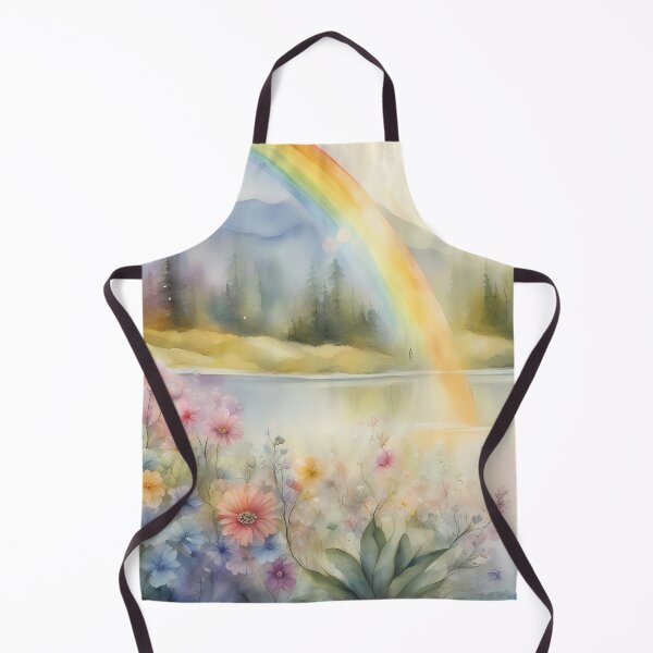 Item preview, Rainbow Ending in Lake designed and sold by CalmnessbyChoice.