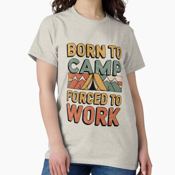 Item preview, Born to camp designed and sold by LukaDesignArt.