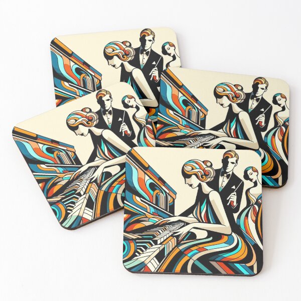 Item preview, Three at the piano designed and sold by Sigtrix.