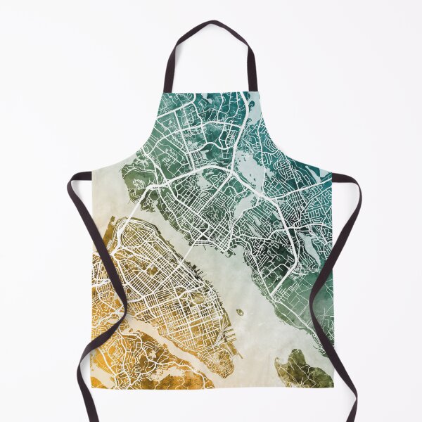 Item preview, Halifax Street Map designed and sold by ArtPrints.