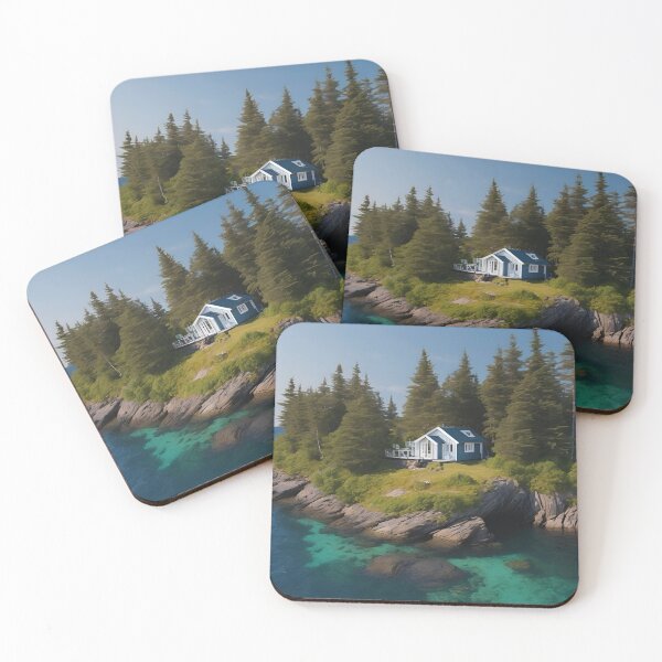 Item preview, I Like My Quiet, Lone Cottage on the Riverbank designed and sold by Lisie24.