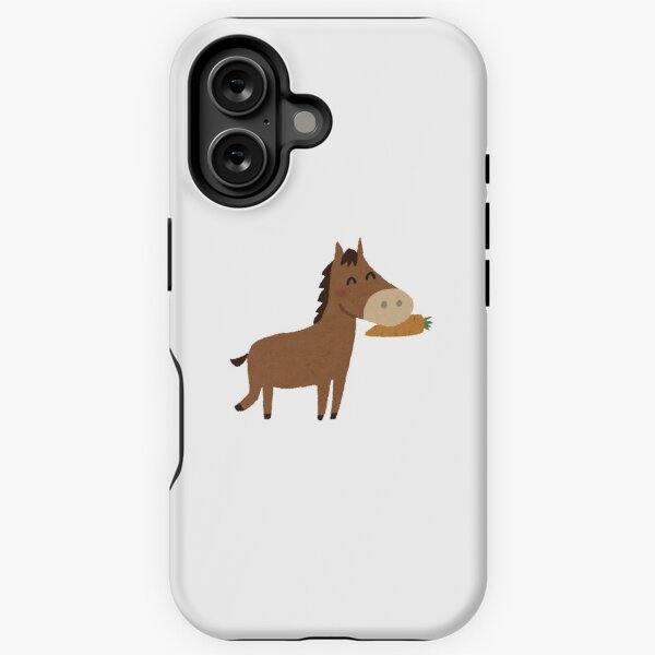 Aperçu de l'œuvre Cheval brun à la carotte créée et vendue par Sunny Stickers & Stationery.