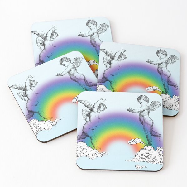 Item preview, Cherubs on a Rainbow Bridge designed and sold by katyako.