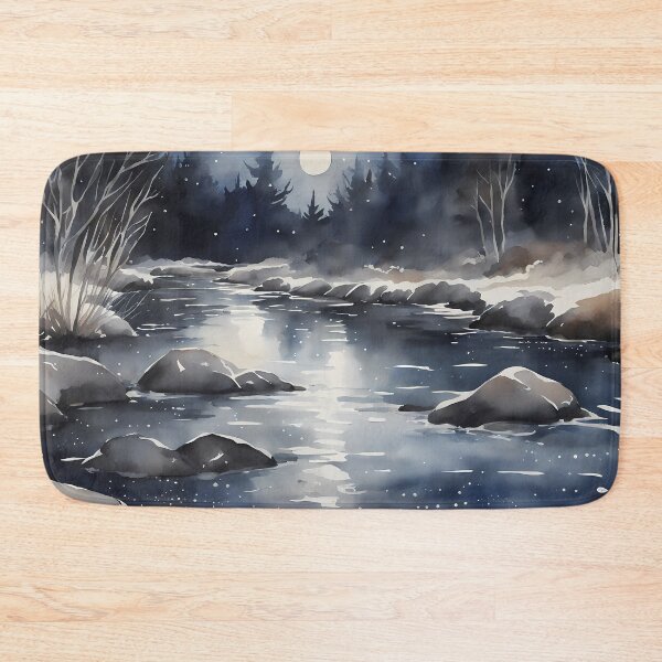 Item preview, Spring Fullmoon River designed and sold by CalmnessbyChoice.