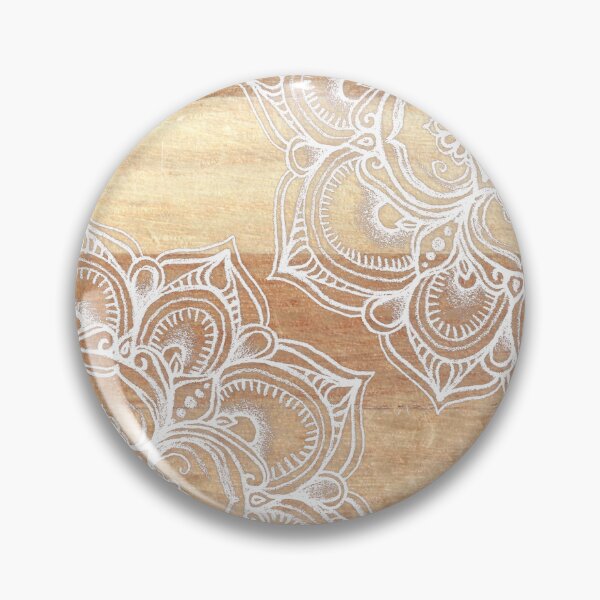 Item preview, White Doodles on Blonde Wood designed and sold by micklyn.