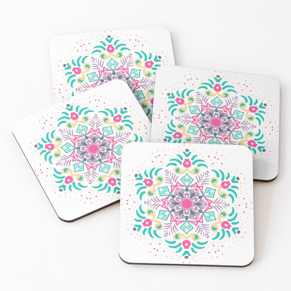 Item preview, Flower Mandala Colorful designed and sold by ART SIFA.