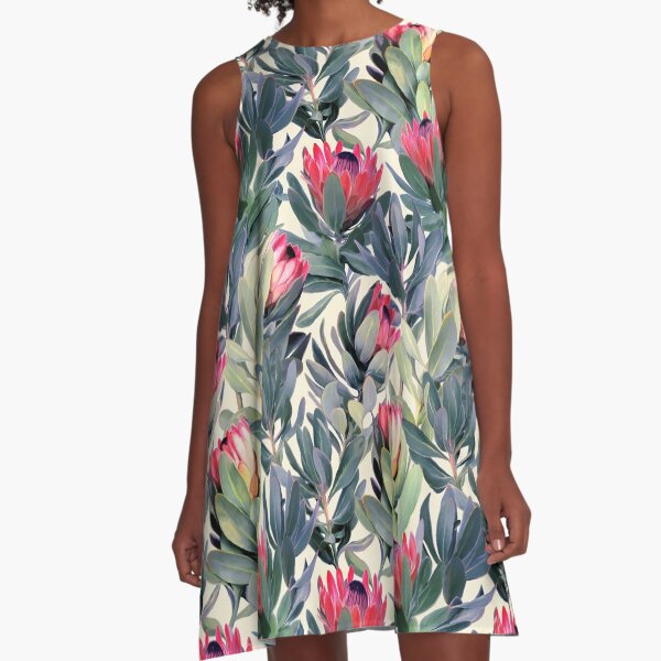 Item preview, Painted Protea Pattern designed and sold by micklyn.