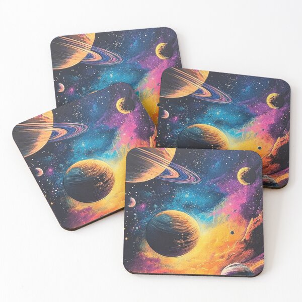 Item preview, Cosmic Lights and Planets designed and sold by iamdesigns14.