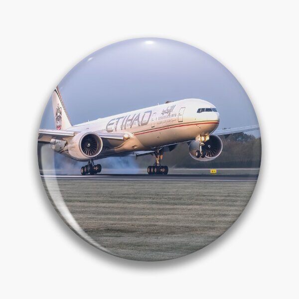 Item preview, Etihad Airways Boeing 777-3FX(ER) A6-ETP from AUH to MAN designed and sold by Skyframe Aviation.