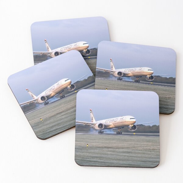 Item preview, Etihad Airways Boeing 777-3FX(ER) A6-ETP from AUH to MAN designed and sold by Skyframe Aviation.