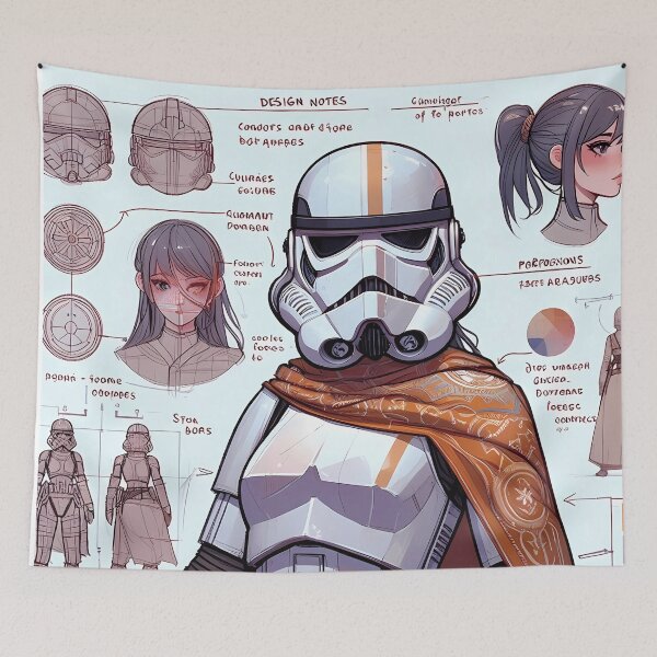 Item preview, Haruka, The Force, Design Notes of New Hero | Catsie Cat designed and sold by yelkenb.