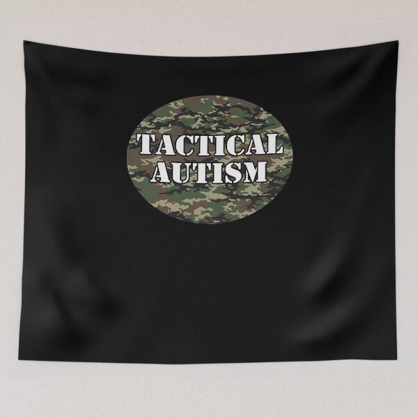 Item preview, Tactical Autism Camouflage T-Shirt – Military Style Autism Awareness Gift designed and sold by FernaRoje.