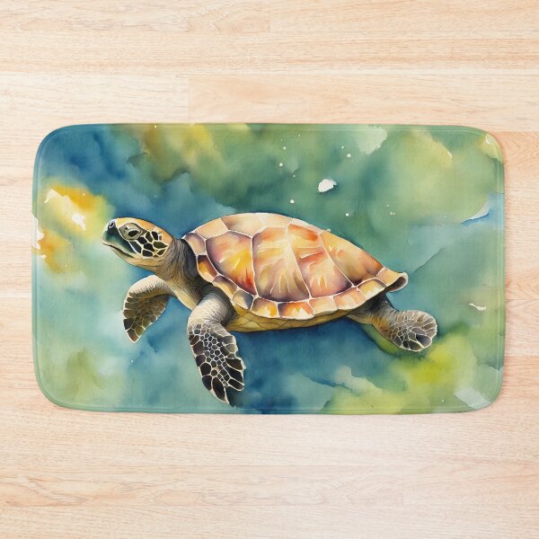 Item preview, Watercolour Turtle designed and sold by CalmnessbyChoice.