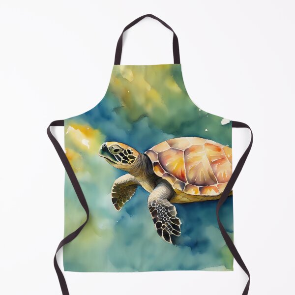 Item preview, Watercolour Turtle designed and sold by CalmnessbyChoice.