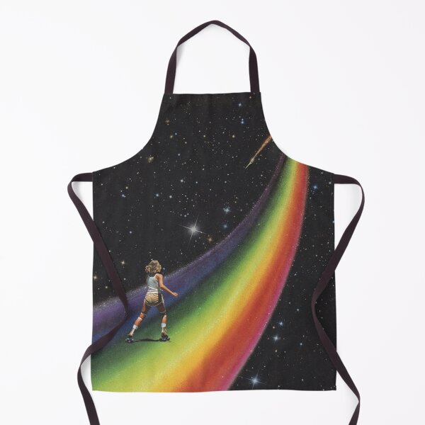 Item preview, Retro Cosmic Rainbow Roller Skating designed and sold by Vertigo Artography.
