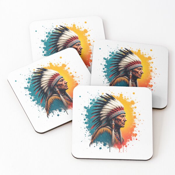 Item preview, Native American Indian man designed and sold by anderlee.