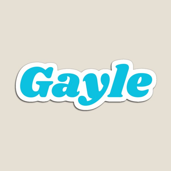 Item preview, Gayle, Blue Font designed and sold by RedParker.