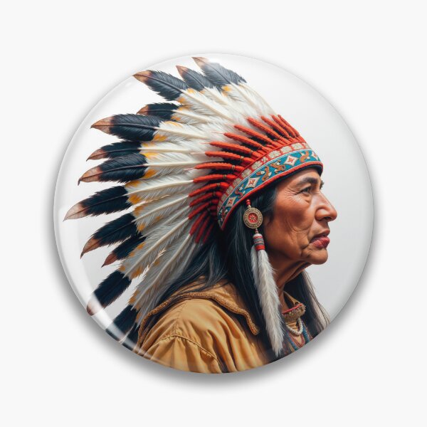 Item preview, Native American Indian, chief designed and sold by anderlee.
