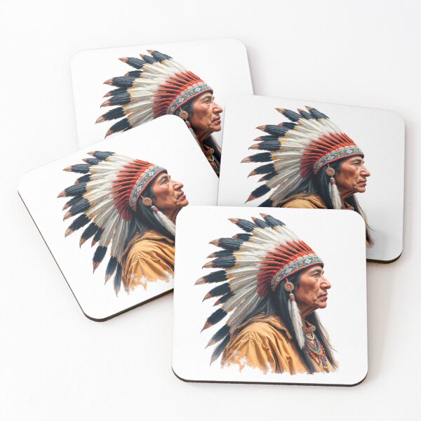 Item preview, Native American Indian, chief designed and sold by anderlee.