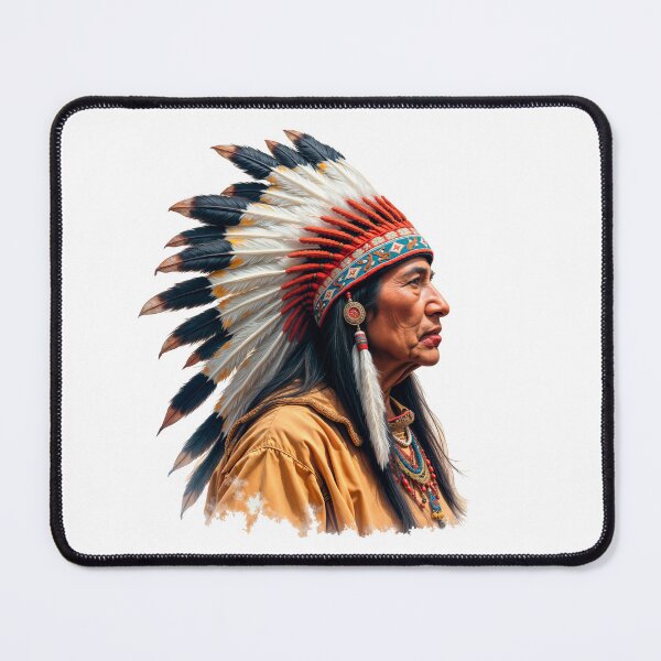 Item preview, Native American Indian, chief designed and sold by anderlee.
