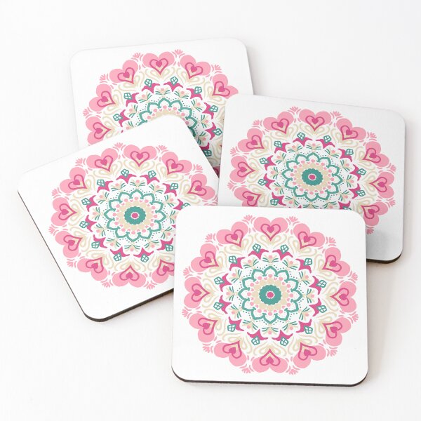 Item preview, Pink colorful mandala designed and sold by ART SIFA.