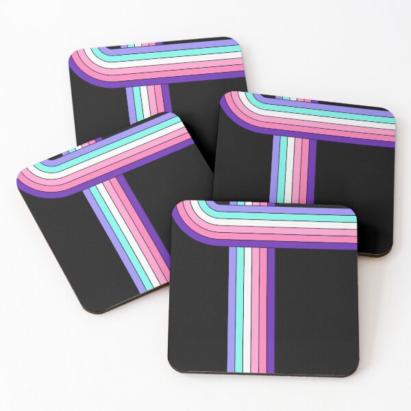 Item preview, Groovy 80's stripes: Loop Vaporwave designed and sold by muskitt.