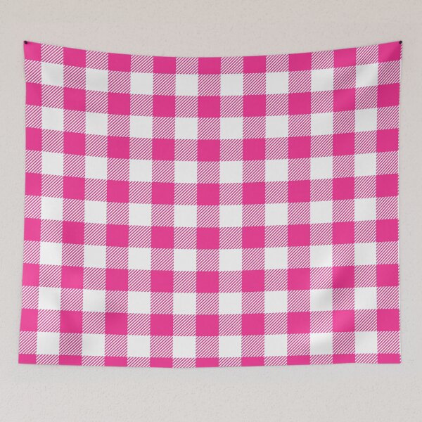 Item preview, Pink and White Gingham Print All Over designed and sold by Feeling Artsy.