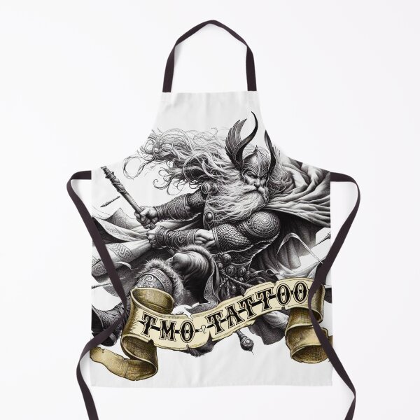 Item preview, TMO TATTOO Oden Logo designed and sold by ToddMichaelArt.