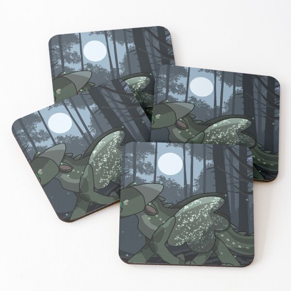 Item preview, dark forest ft. moon as a dragonet designed and sold by ColorfulCoyote.