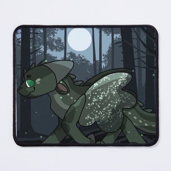 Item preview, dark forest ft. moon as a dragonet designed and sold by ColorfulCoyote.
