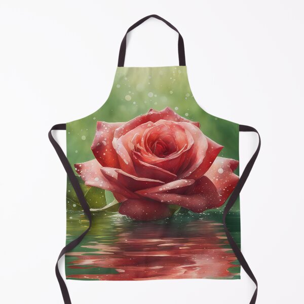 Item preview, Red Sparkling Rose designed and sold by CalmnessbyChoice.