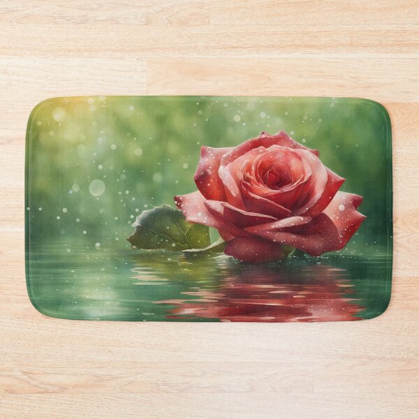 Item preview, Red Sparkling Rose designed and sold by CalmnessbyChoice.