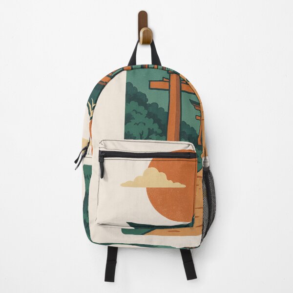Item preview, Torii Trail to Fuji – Retro Japanese Vibes designed and sold by Cescocir1992.