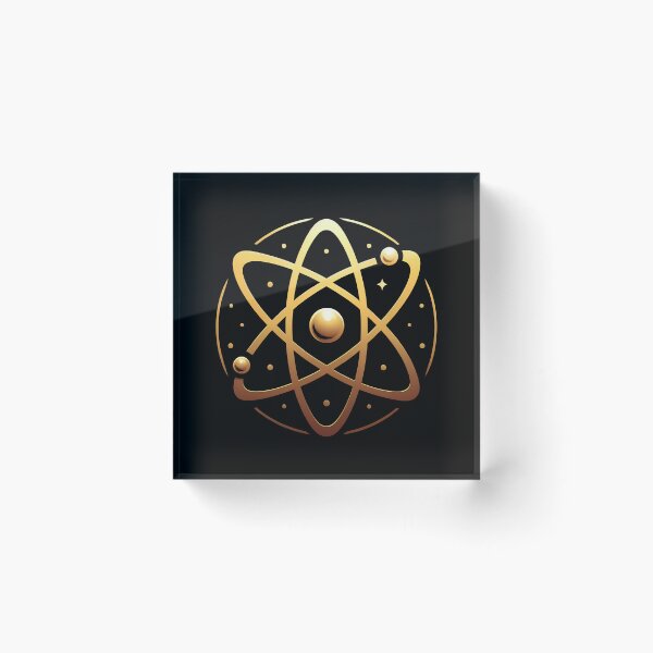 Item preview, Atom Emblem designed and sold by Aleksandar Kostjuk.