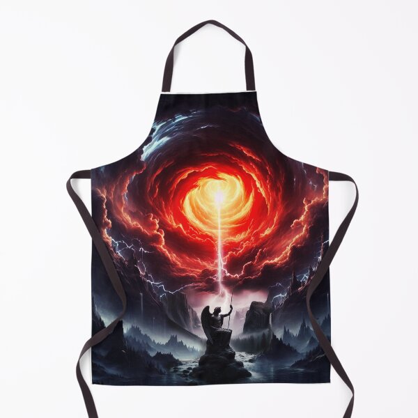 Item preview, Angel of Apocalypse – Dark Fantasy Storm Portal Art designed and sold by DriftLens.