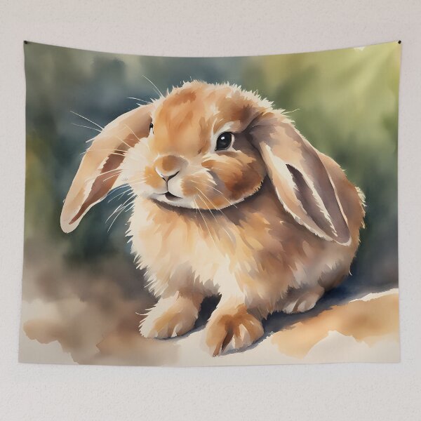 Item preview, Cute Fluffy Bunny designed and sold by CalmnessbyChoice.