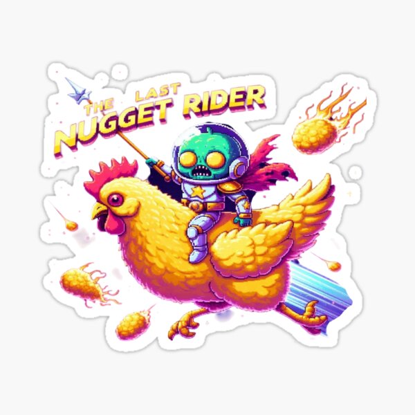 Item preview, The Last Nugget Rider designed and sold by NonssenseStuff.