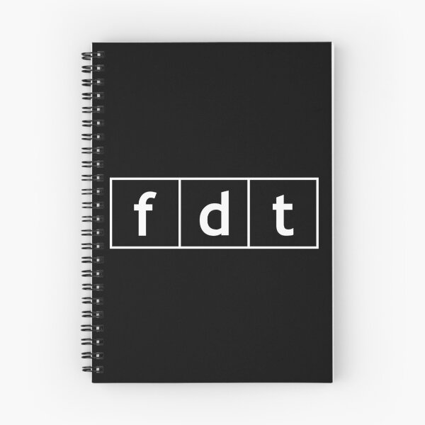 Item preview, fdt - NPR parody ( white logo on Black) designed and sold by Thelittlelord.