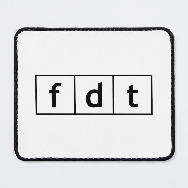 Item preview, fdt - NPR parody ( black logo) designed and sold by Thelittlelord.